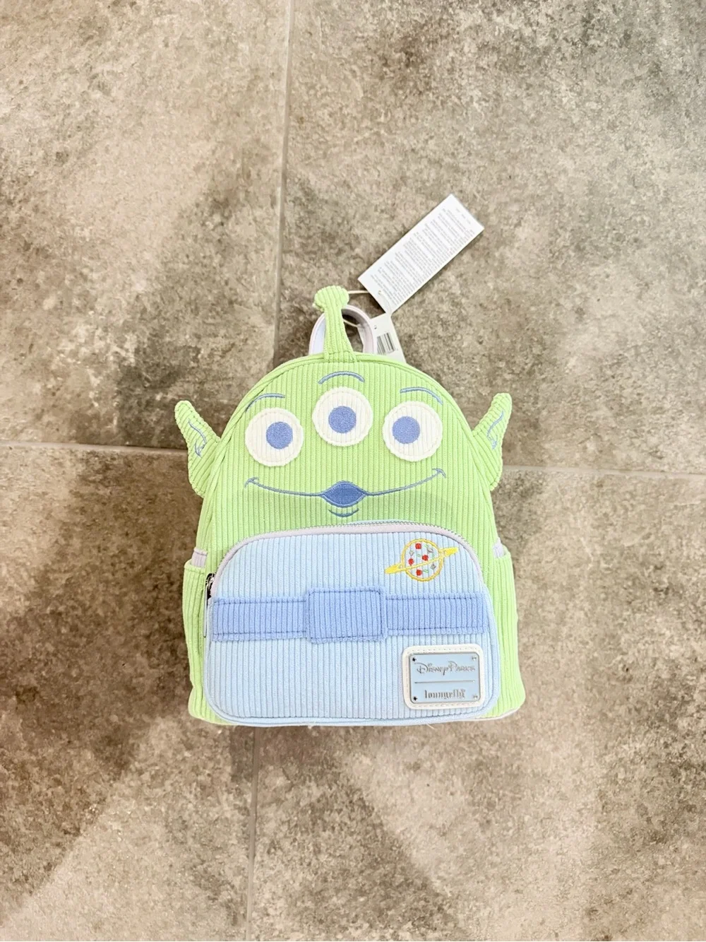 Disney Parks x Loungefly Little Green Alien backpack